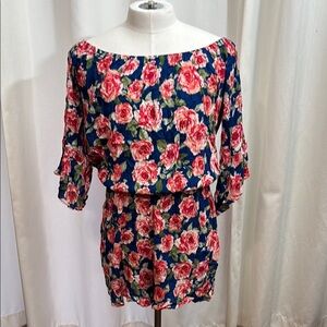 Floral Off-Shoulder Romper